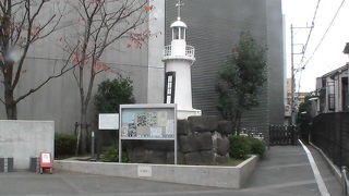 江戸時代の末期にペリー来航時に造られた品川台場の中で、唯一陸上の砲台の跡地です