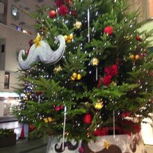 ツリーがきれいでした。