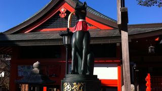 お稲荷さんといえばきつね