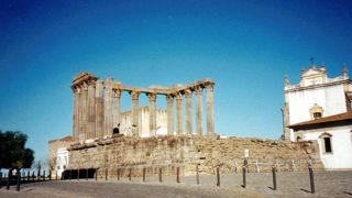 美しいローマ時代の神殿