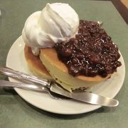 ホットケーキがおいしかったです！