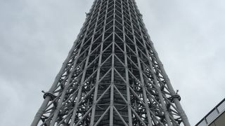 日本一の高さのスカイツリーからの眺めは絶景