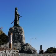 水平線が見える展望台