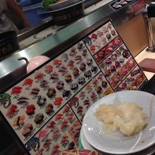 豊富なメニュー