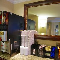 ロビーの無料コーナー