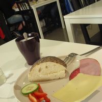 一般的な朝食メニューが揃っている