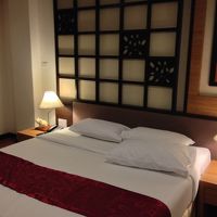 客室はやや古さを感じさせます