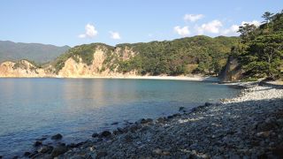 キャンプがてら海水浴も楽しめる