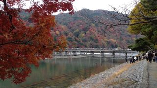 嵐山と言えば渡月橋