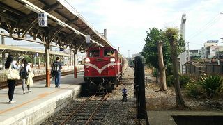 部分開通中の阿里山鉄道