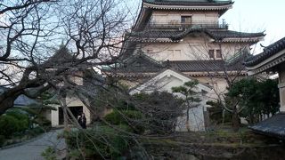 天守閣まで登るとよい運動になります