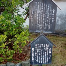 三宝柑の説明板