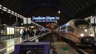 施設充実の大きな駅