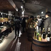 ワインカーヴのなか