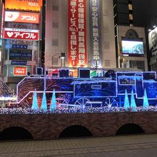 点灯色が変化して行きます