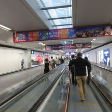 JALスポットから移動中