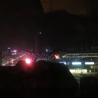 ショッピングモールを望む