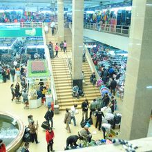 かなりにぎわっていました。