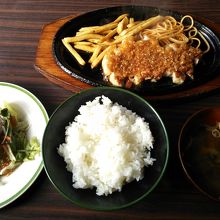 ポークステーキ定食