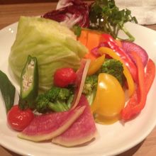 サラダ　蒸し。