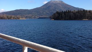 阿寒湖からの眺め