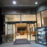 エントランス。地下に大戸屋がありました。