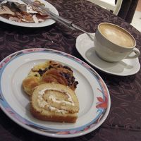 甘いパンは数種類。生野菜は一切ない