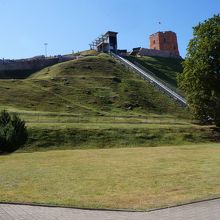 こんな感じで普段は上まで上がれます