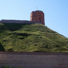 下から見上げる塔