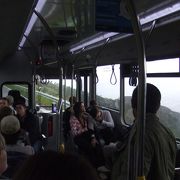ロカ岬からシントラ行きのナバスは進行方向右側に乗ってネ！