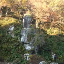 鬼の舌震で撮影