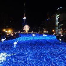大通公園のイルミネーション