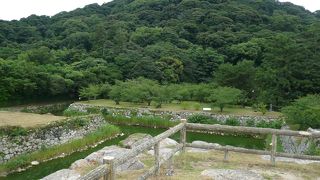 まさに天然の要塞