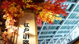 江戸時代にタイムスリップしたようです