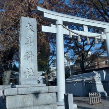 神社の入り口