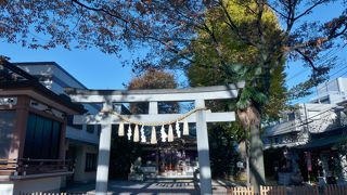 静かな神社です