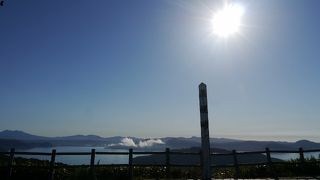 屈斜路湖の眺望が美しい、道の駅もあり便利