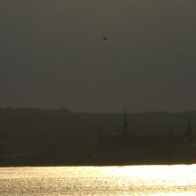 夕暮れのクロンボー城