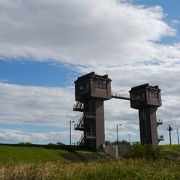 釧路川の歴史を物語る水門