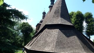 ポーランド南部の世界遺産の木造教会