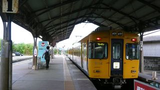 まさにローカル列車