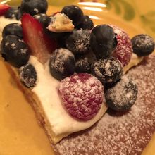 二番人気らしい… ベリーいっぱいのガレット。