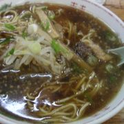 尾道駅構内にある食堂のイケてるラーメン