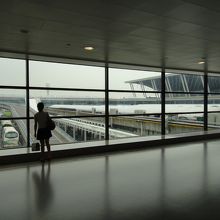 広い空港です