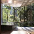 緑を見ながら露天風呂付のお部屋でゆったり。