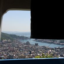 鐘楼越しの景色