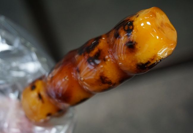 ちょっと醤油味の効いた甘がらさは特徴的