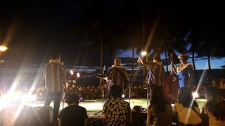 夕方のフラショー