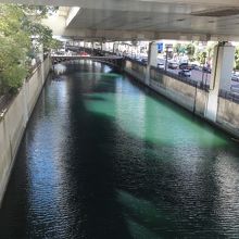 橋からの景色です