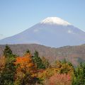 部屋からもお風呂からも富士山の見える宿